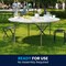 Flash Furniture Round Folding Table, 60" W, 60" L, 29" H, Plastic Top, White RB-60R-GG - alternate 4